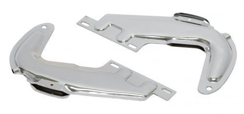 Chrome Hood Hinges - Pair  -   8660