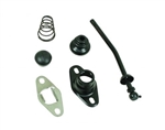 Stock Style Shifter Assy  -  Angled  -  Bug  1956-67   -   w/10mm  thread and knob  -  98-1025